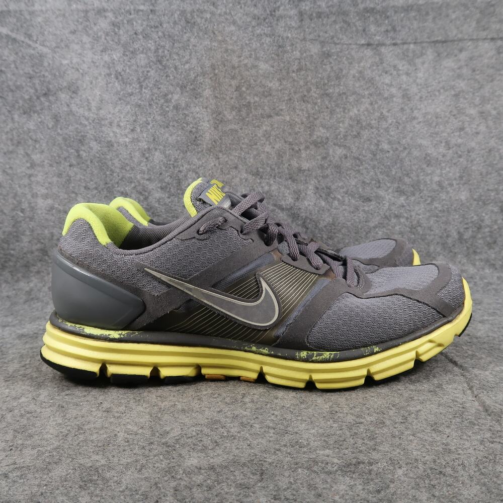 Nike Shoes Mens 10 Athletic Trainer Lunarglide Running Sneaker Active Sport Gray